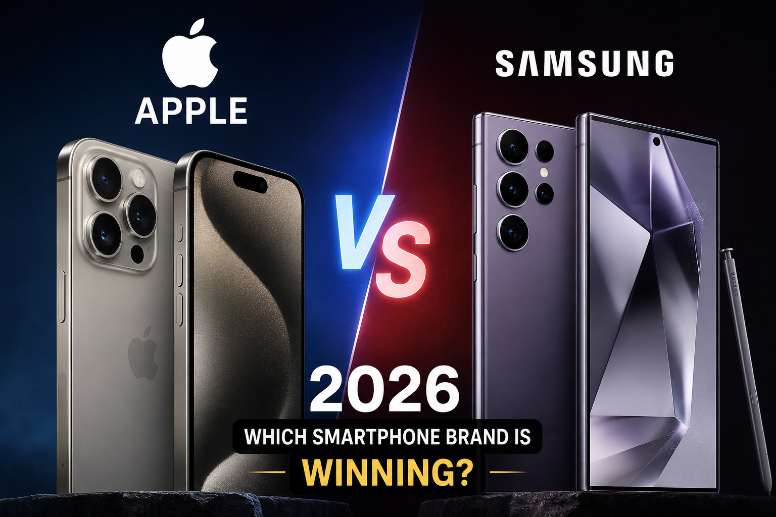 Apple vs Samsung Smartphone showdown 2026