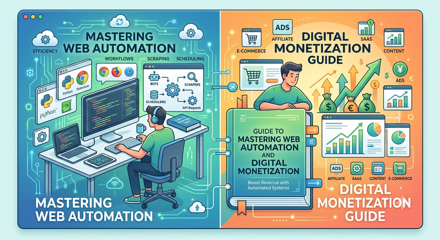 Web Automation and Digital Monetization